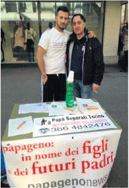 Bancarella raccolta firme Baden