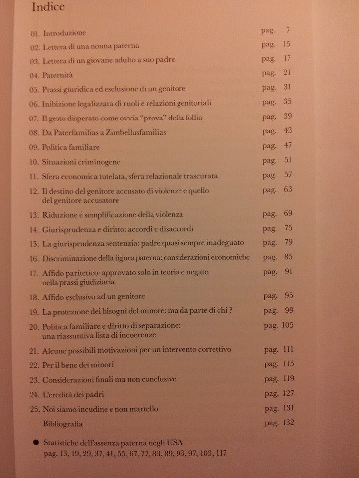 Per il bene dei minori foto libro indice